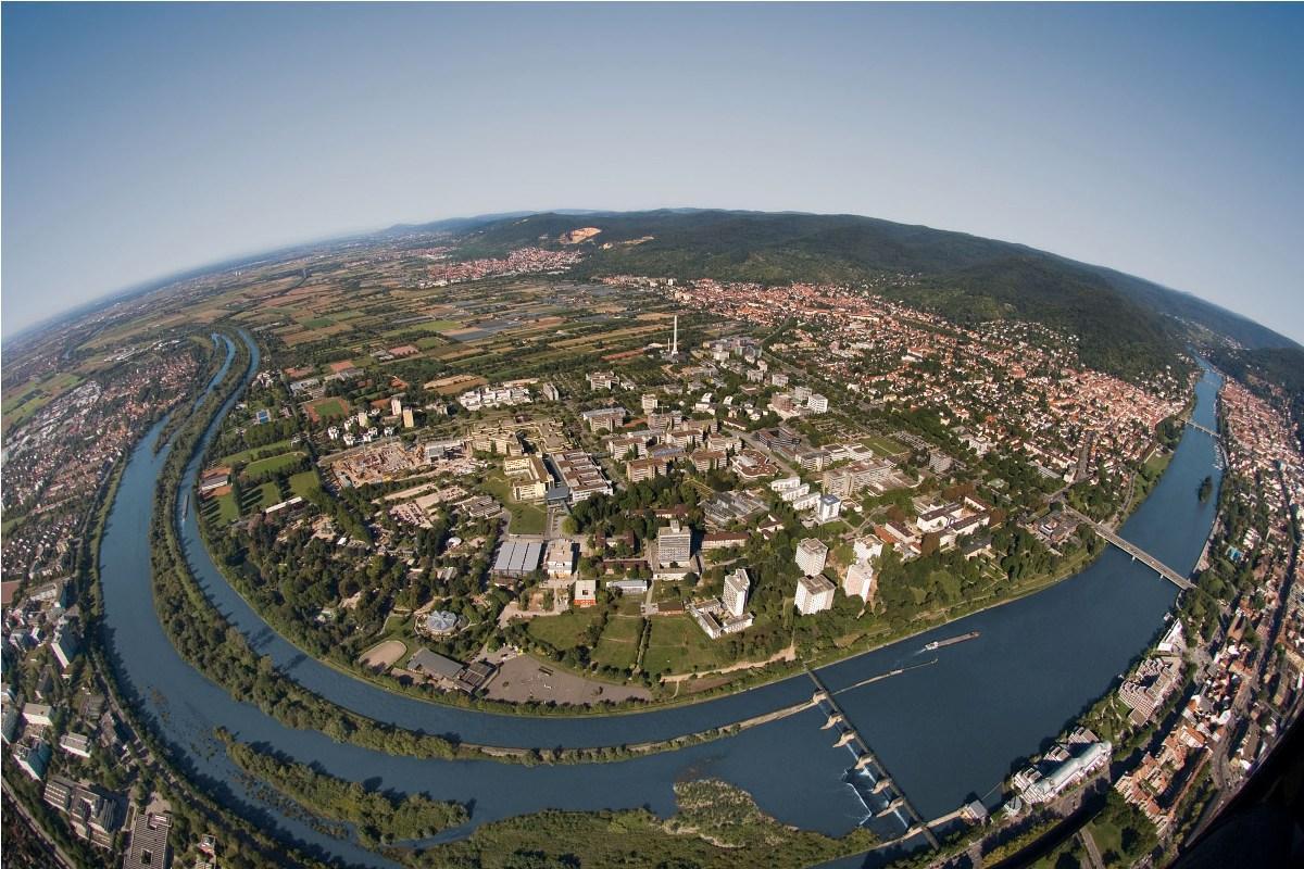 Aerial View of the Campus - Heidelberg University Hospital - مستشفى هايدلبرج الجامعي